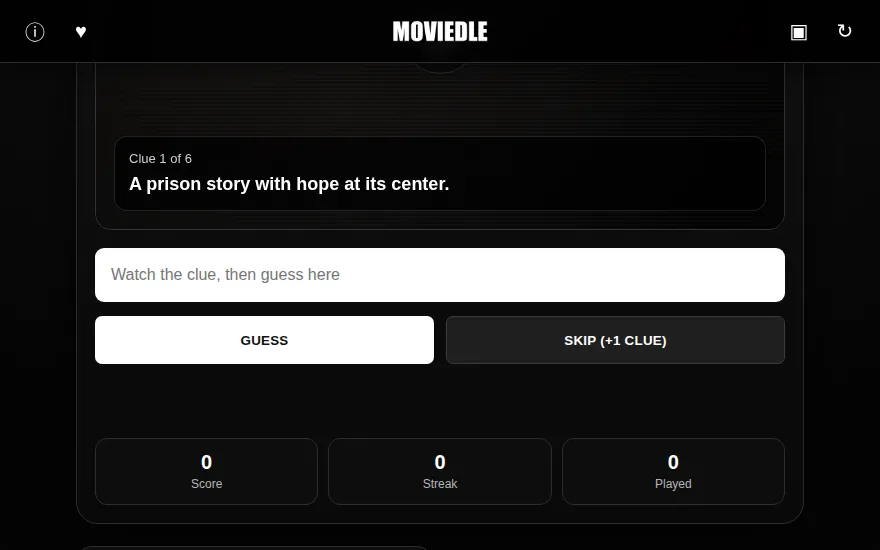 Moviedle